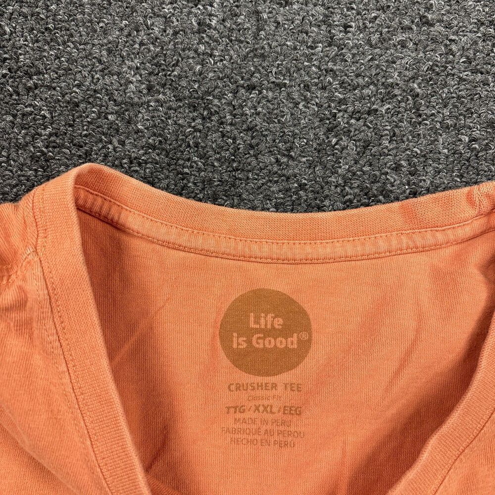 Life Is Good T Shirt Go Places Bicycle Riding Graphic Mens Size 2XL XXL - Picture 3 of 7
